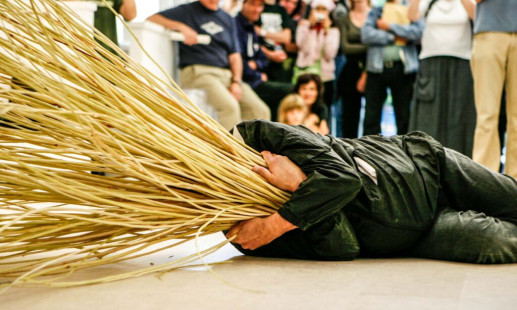 Jürgen Fritz, Stockmann, Kunstverein Kassel 2007, Foto Stefan Daub
