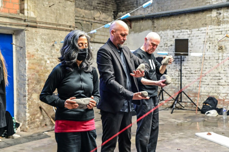 5 -hours Performance, BLACK MARKET INTERNATIONAL - Exploring 2021, Photographer Christine Biehler