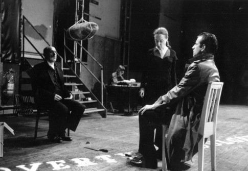 Boris Nieslony, Janet Haufler, Jürgen Fritz, Bern 1997, Foto Martin Rindlisbacher.jpg