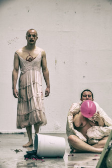 Michael, Johanna Johnen; PAN Hildesheim 2018, workshop with Jürgen Fritz - Photographer Jürgen Fritz