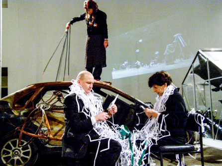 Helge Meyer, Julie Andrée T., Ester Ferrer, Black Market International, National Review of Live Art, 2007