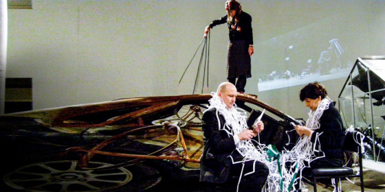 Helge Meyer, Julie Andrée T., Ester Ferrer, Black Market International, National Review of Live Art, 2007