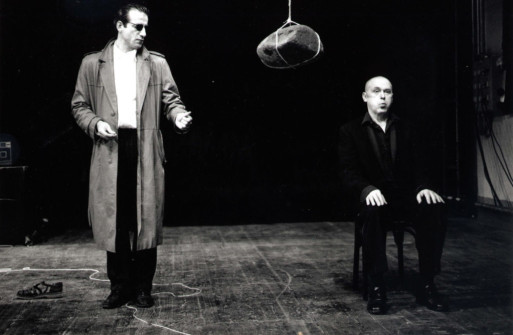 Jürgen Fritz, Boris Nieslony, Black Market International, Bern 1997, Photographer Martin Rindlisbacher