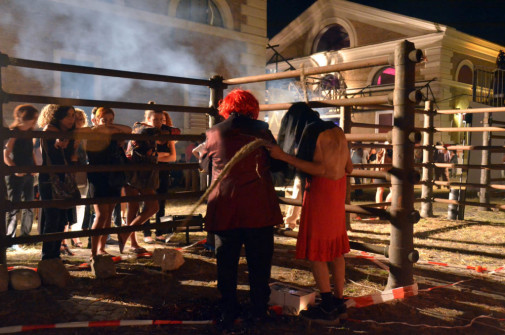 Miriam Laplante, Wen Lee, Black Market International, MACRO - Museo d'Arte Contemporaneatheater, Rom,Italy, Photographer Dunia Mauro.jpg