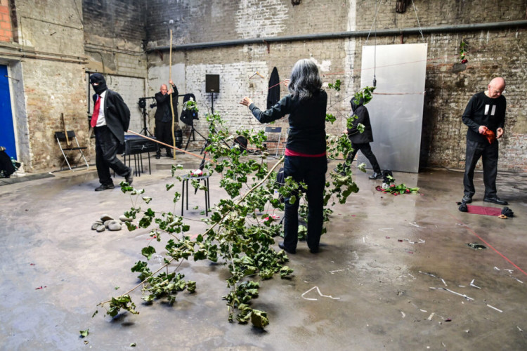 5 -hours Performance, BLACK MARKET INTERNATIONAL - Exploring 2021, Photographer Christine Biehler