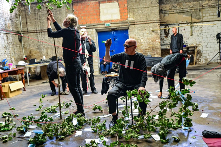 5 -hours Performance, BLACK MARKET INTERNATIONAL - Exploring 2021, Photographer Christine Biehler