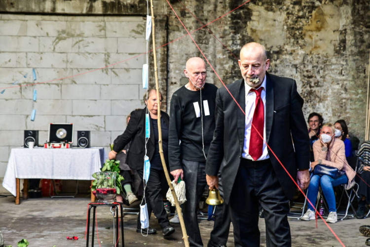 5 -hours Performance, BLACK MARKET INTERNATIONAL - Exploring 2021, Photographer Christine Biehler