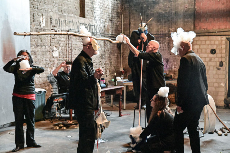 5 -hours Performance, BLACK MARKET INTERNATIONAL - Exploring 2021, Photographer Christine Biehler