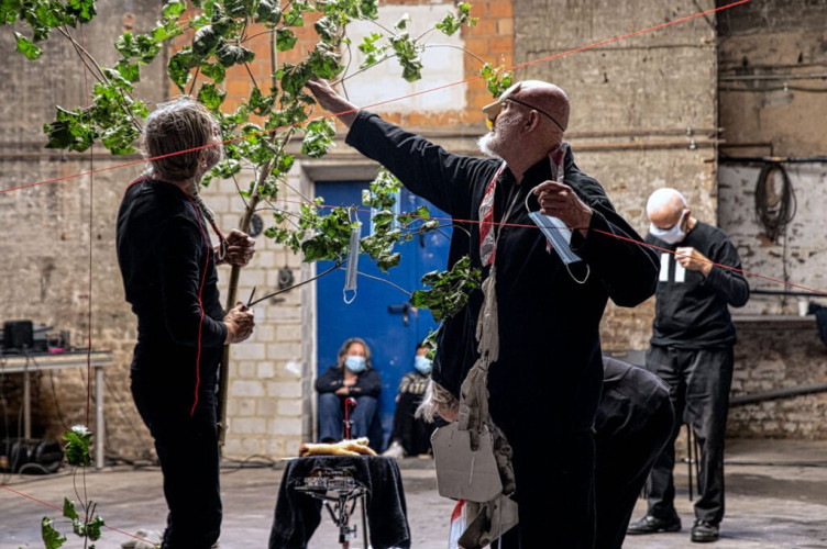5 -hours Performance, Festival BLACK MARKET INTERNATIONAL - Exploring 2021, Photographer Christine Biehler