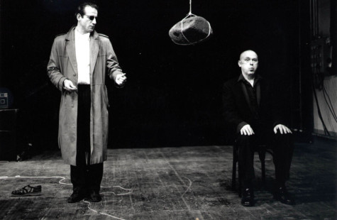 Jürgen Fritz, Boris Nieslony, Black Market International, Bern 1997, Photographer Martin Rindlisbacher